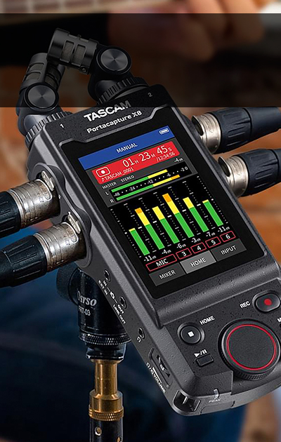 Handhållen Recorder